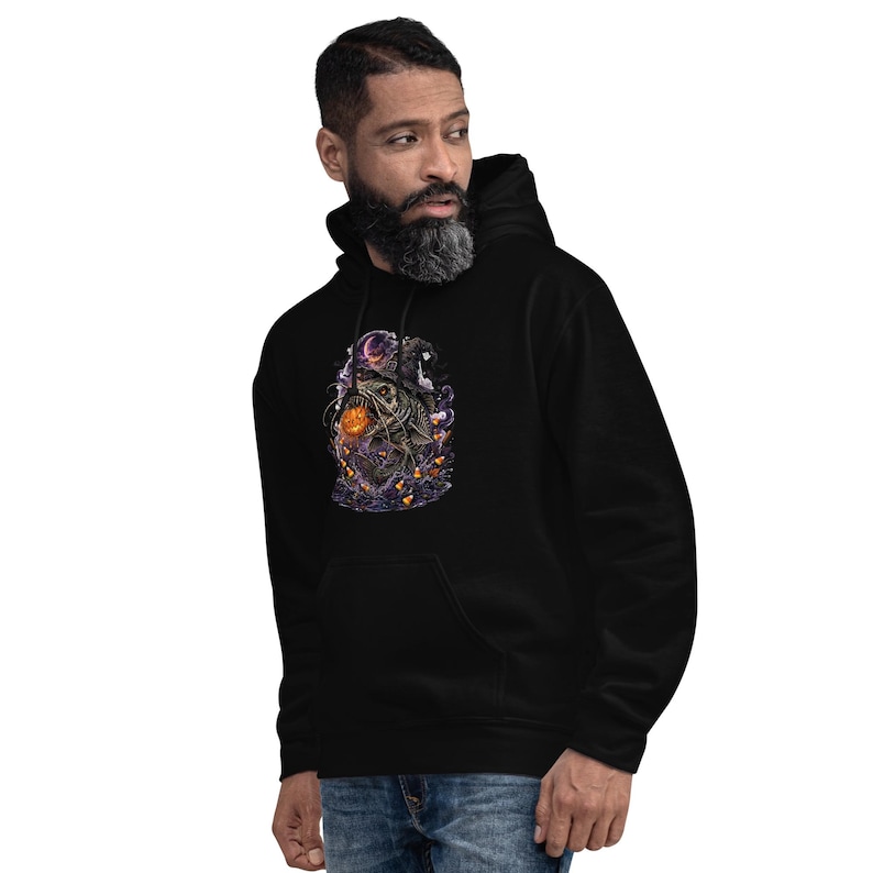 Halloween Fishing Hoodie | Witch Hat Catfish Hoodie | Spooky Catfish Gift | Halloween Catfish Hoodie
