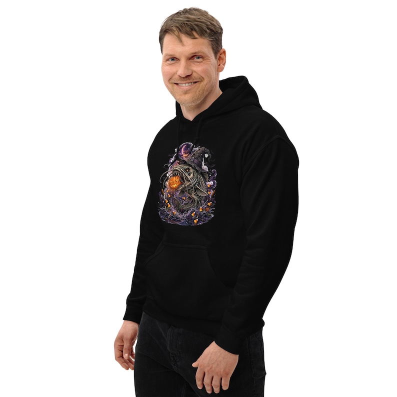 Halloween Fishing Hoodie | Witch Hat Catfish Hoodie | Spooky Catfish Gift | Halloween Catfish Hoodie