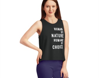 Human by Nature Women's Dancer Cropped Tank Top