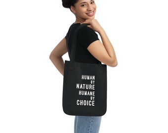 Human By Nature Organic Canvas Tote Bag