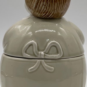 Vintage Fitz and Floyd Granny Grandma String Holder Jar image 4
