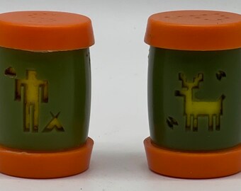 Vintage USA St Labre Indian School Salt and Pepper Shakers Ashland Montana