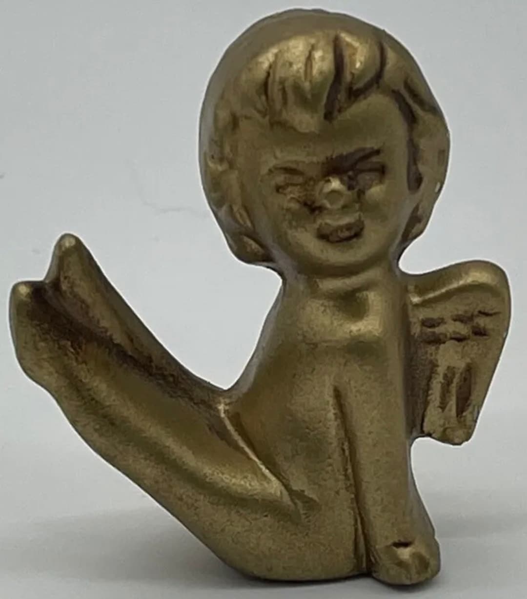 Vintage Cherub Angel Figurines in Various Poses Gold Painted MCM Etsy