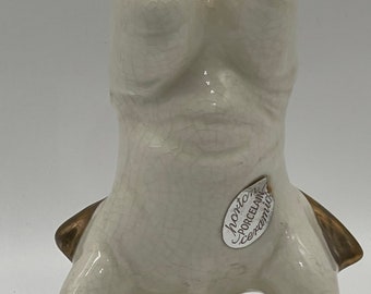 Vintage Horton Ceramics Handstand Upside Down Angel Figurine Kitschy Cute