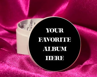 Custom Album Cover Herb Grinder