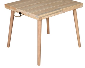 WOODEN PORTABLE TABLE