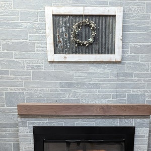 Walnut Kiln Dried Fireplace Mantel Shelf 48" Long