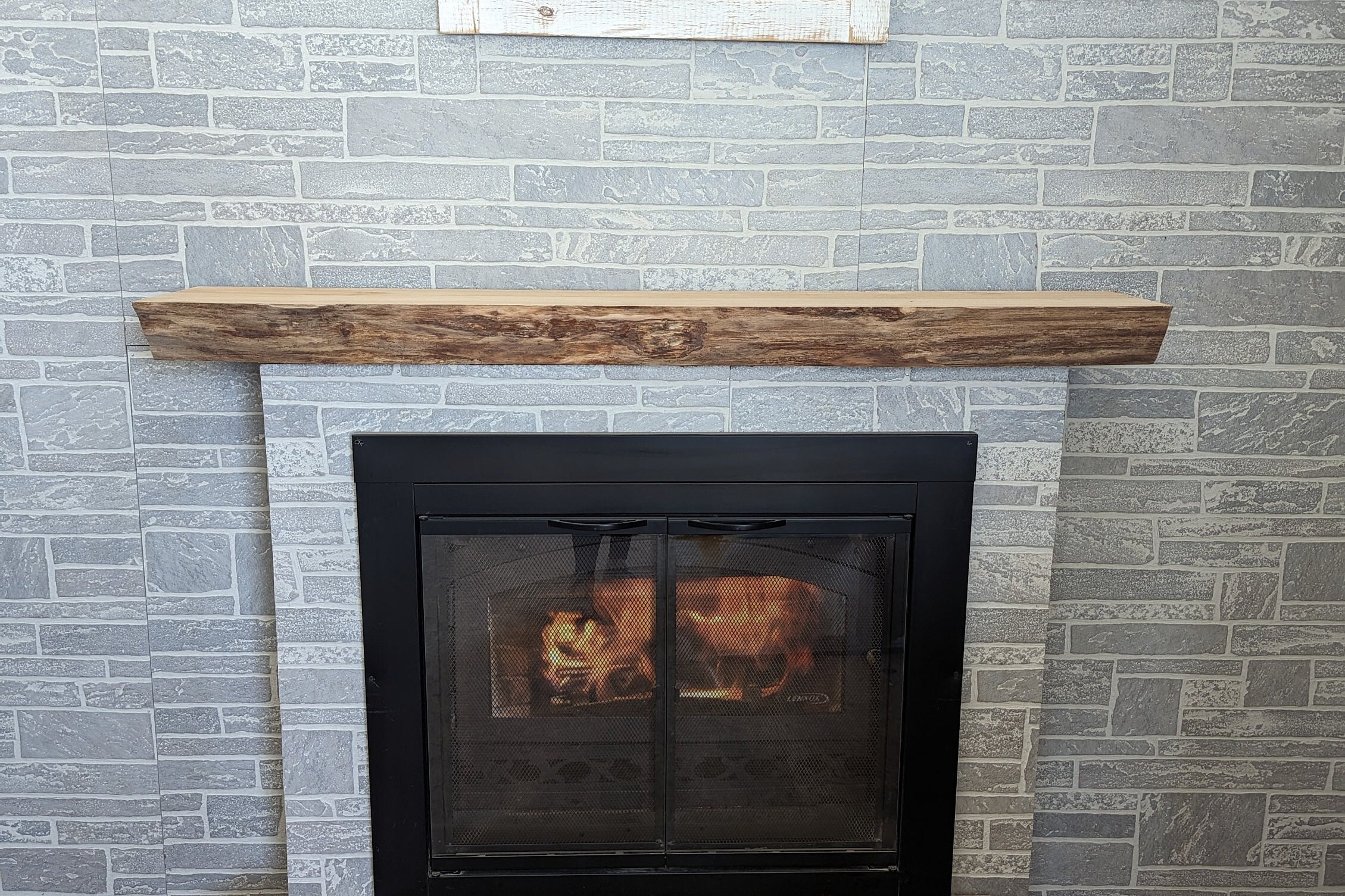 Willow Kiln Dried Fireplace Mantel Shelf 59 Etsy