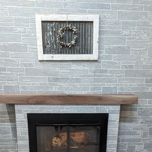 Walnut Kiln Dried Fireplace Mantel Shelf 63" Long