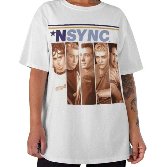 NSYNC Tshirt NSYNC Tee Nsync Shirt Nsync Graphic Tee Etsy