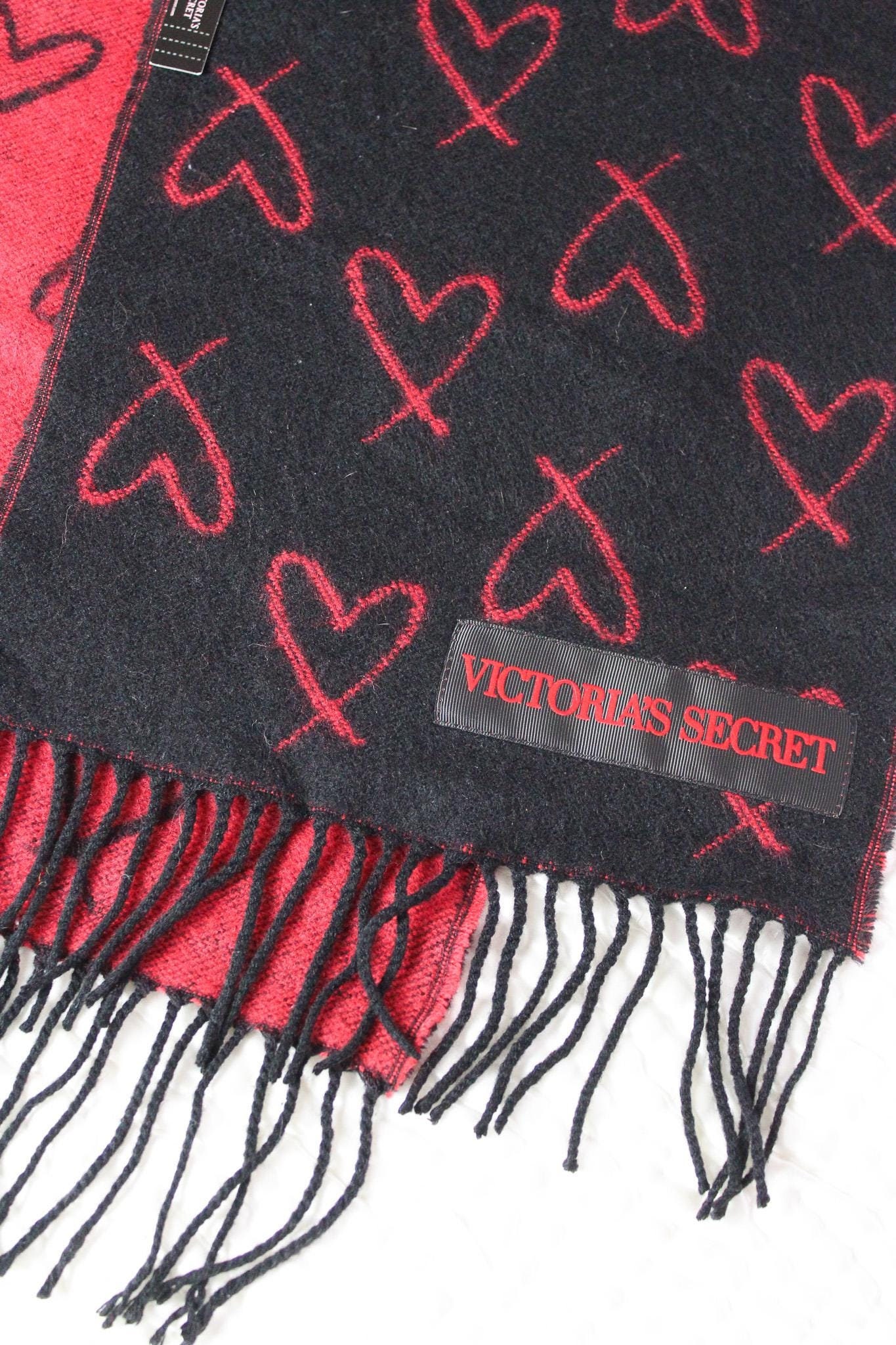 ?1 hr sale?Victoria secret hat and scarf set NEW Victorias Secret Hat Beanie Rhinestone Embellished Pom  main image 3