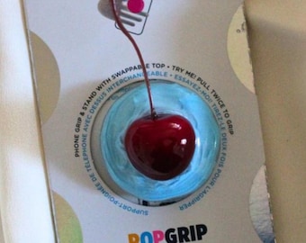 Cherry on Top PopSockets - Blue Frosting