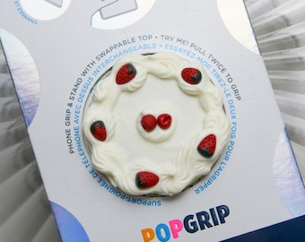 Strawberry & Cherry Buttercream Cake PopSocket V