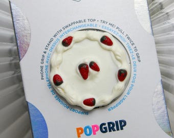 Strawberry Buttercream Cake PopSocket II