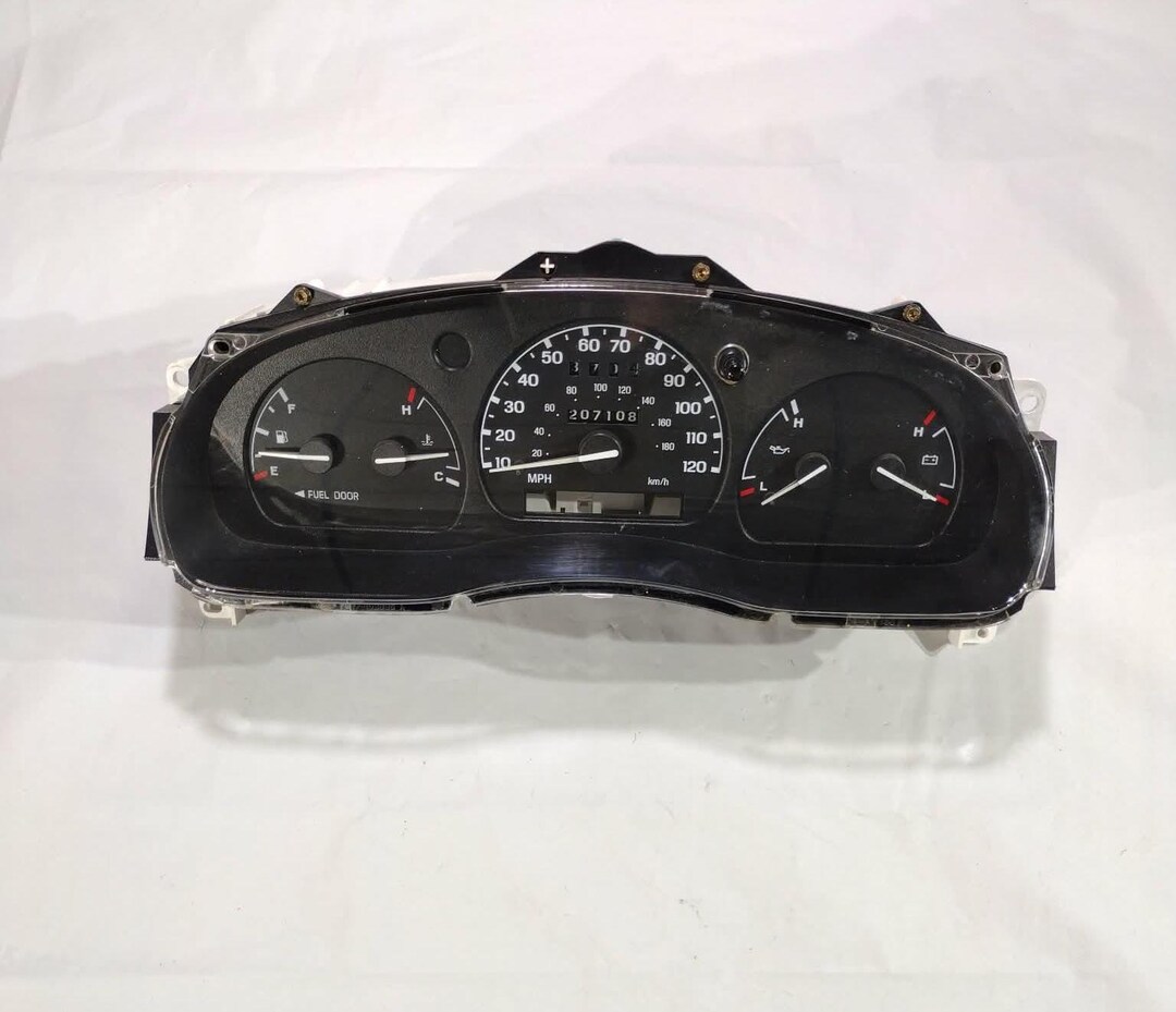 99-00 Ford Ranger Instrument Cluster Gauges Speedometer 207k Miles OEM ...