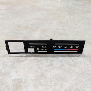 93 94 95 96 97 98 Toyota 4Runner T100 AC Värmereglage Bazel Trim Frontplåt OEM