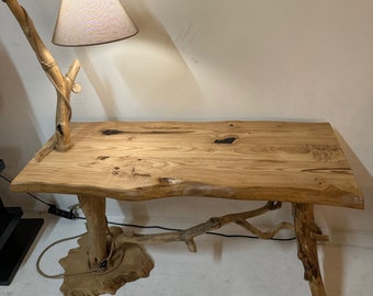 Oak wood desk - Aicha
