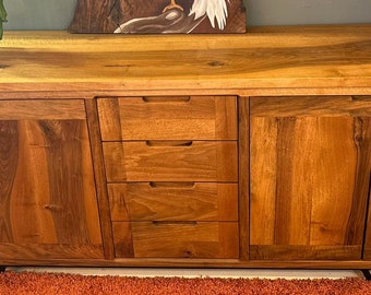 Walnut wood sideboard - Maya