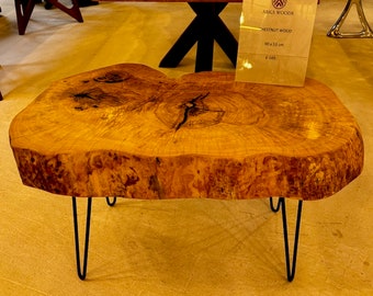 Table basse en châtaignier - Suzanne