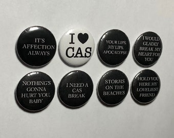 Cigarettes After Sex Album Badge Set 6個 Cigarettes After Sex Album Badge Set 6個 Amazon.co.jp: X's