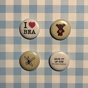 Beabadoobee Inspired Pin Set | 1" Pinback Buttons | Comes with Freebies!