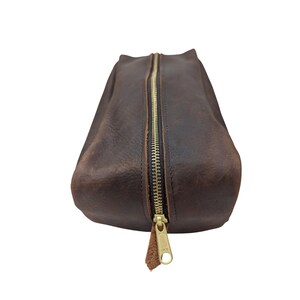 Leather Toiletry Bag