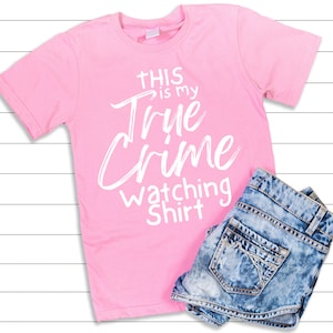 This is my True Crime Watching Shirt - Women&#39;s Relaxed T-Shirt