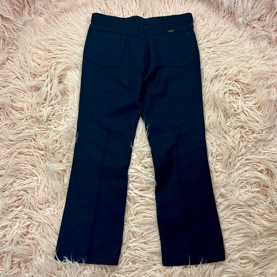 Men's Vintage 36x30 Dark Blue Wrangler Pants - image 3