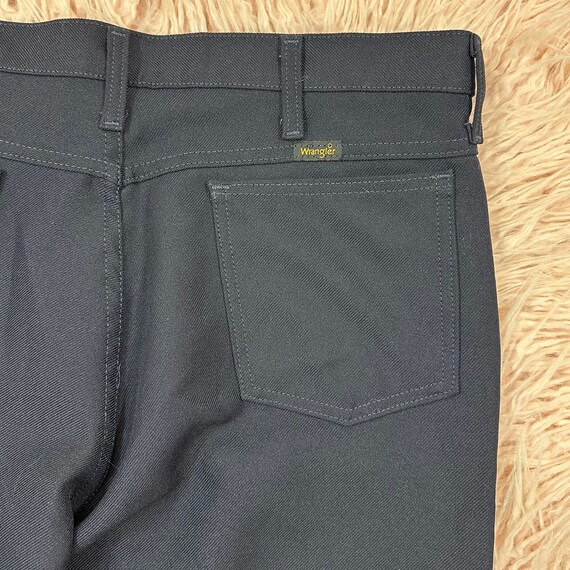 Men's Vintage 36x30 Dark Blue Wrangler Pants - image 4