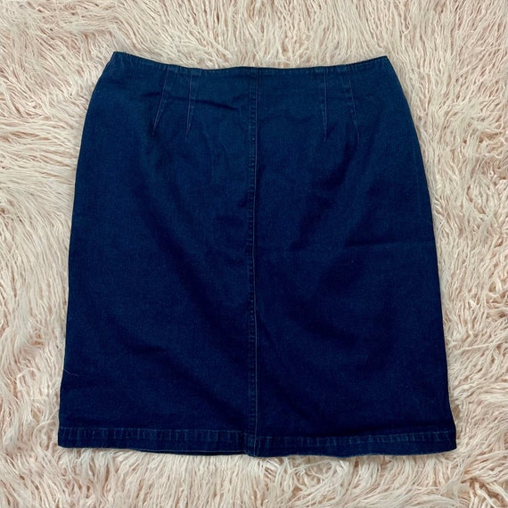 Women’s Size 14 Vintage Talbots Denim Skirt - image 1