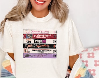 Classic 80's Movies VHS png, 80s vhs Stack Movies, 80's Movies Sublimation 80's png Shirt Design, VHS Tapes, VHS Movies 80s