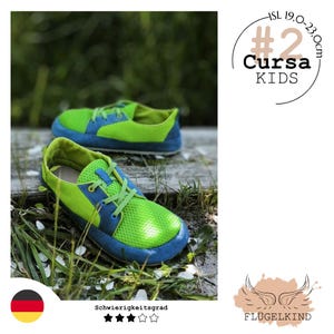 Barfußschuhe Schnittmuster #2 Cursa Kids ISL 19,0-23,0cm, Deutsch