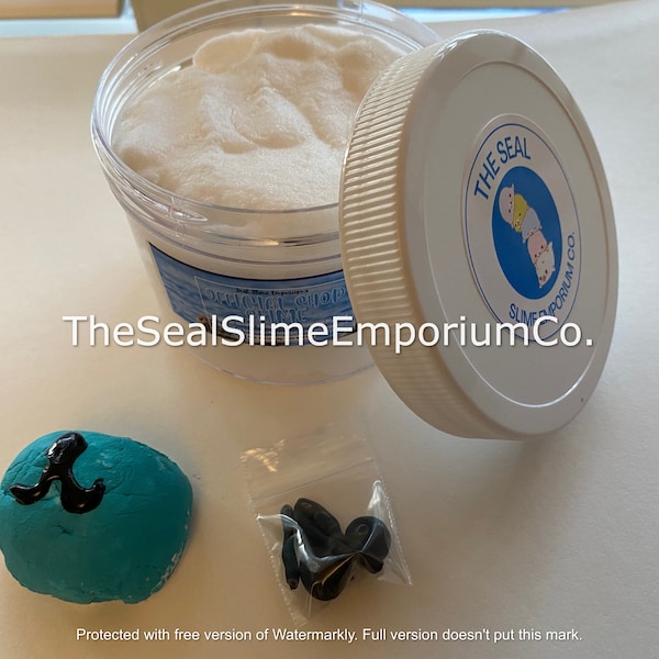 Official Shop Slime - A SEAL | slime for boys, girls birthday gifts, slime with clay, birthday gift for boys, slime for girls, birthday gift