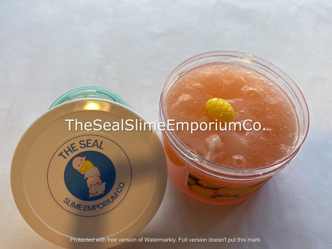 Slushee Slime R Mango Slushee - an Icee Slime With a Mango Charm | Cheap Slime, Icee ...
