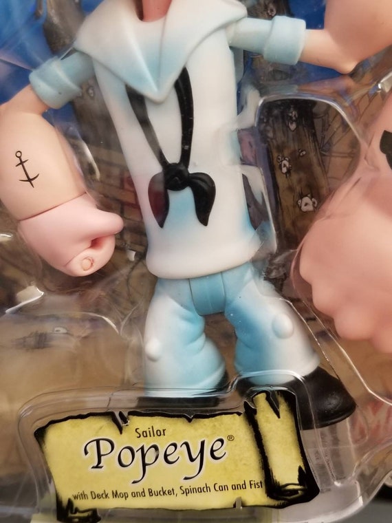 Vintage MEZCO Popeye the Sailor Man Sailor 5 Inch Figure