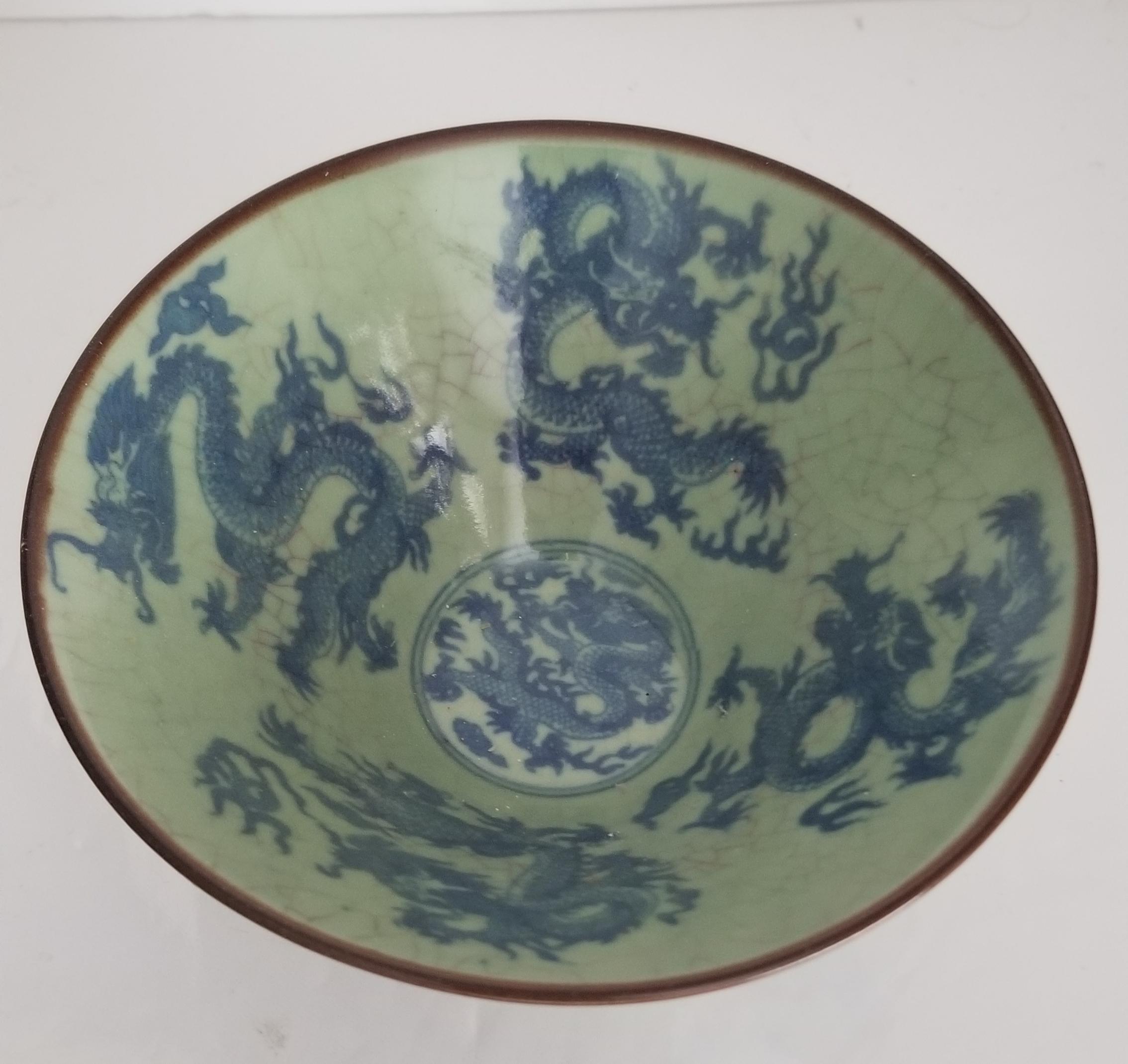 1909年から1912年にかけてのヴィンテージ中国製ドラゴンボウル - Etsy 日本