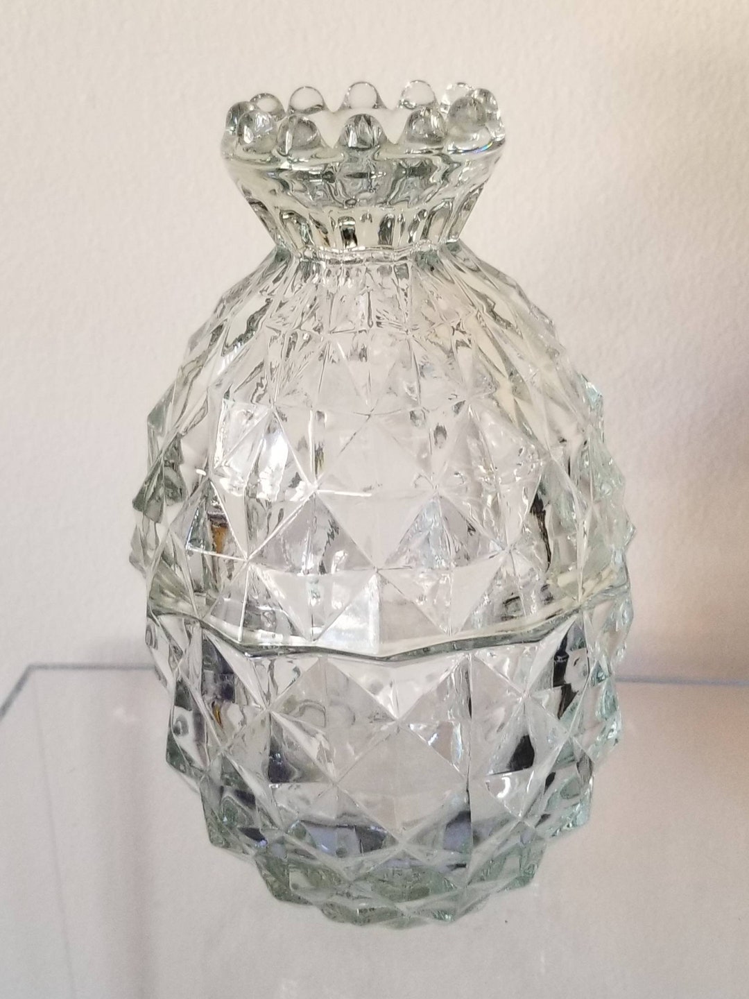 Vintage Pineapple Candy Dish in Mint Condition Etsy