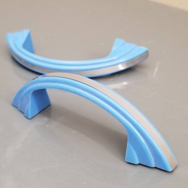 Blue Drawer Pull Etsy