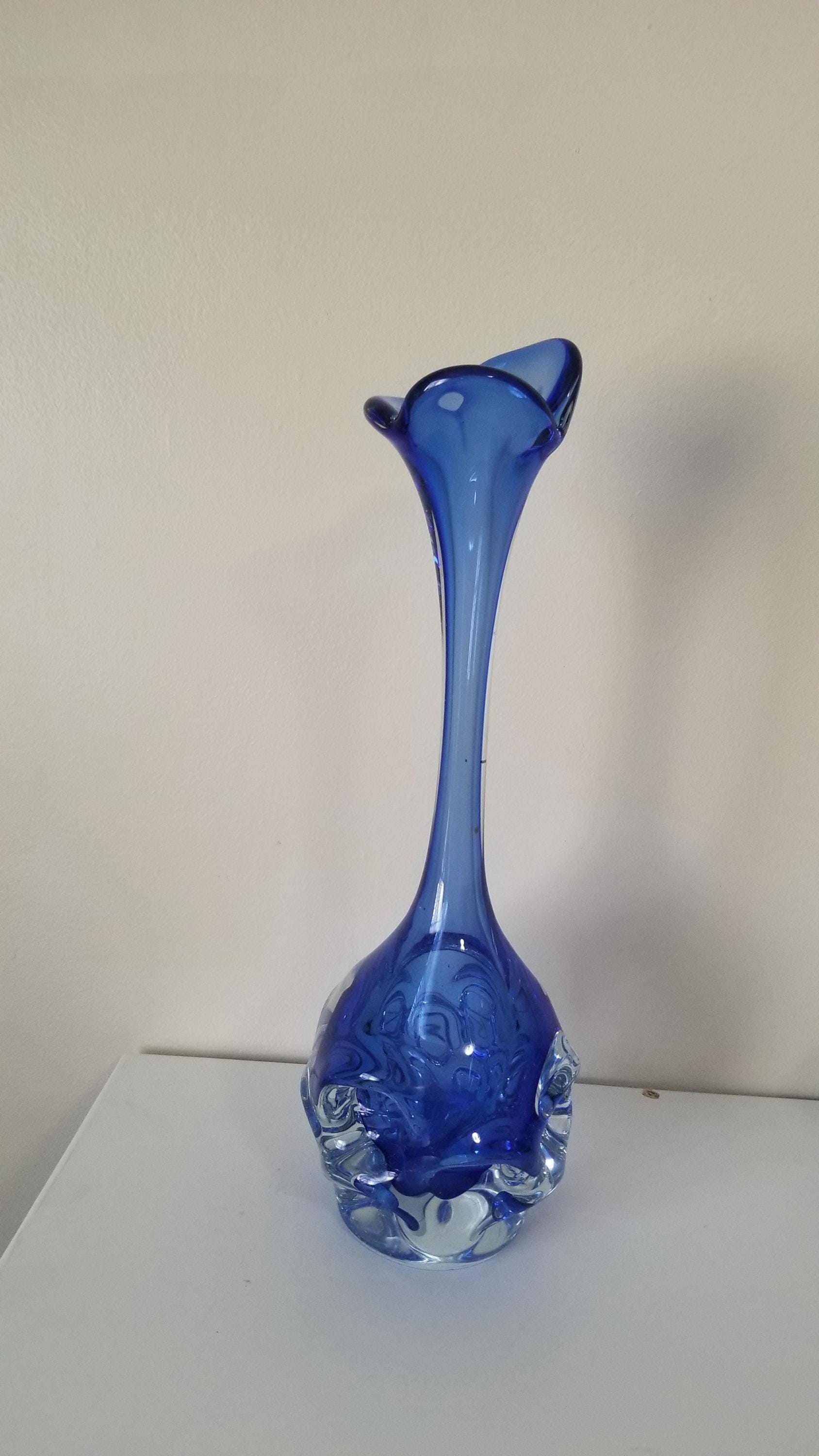 Magnor Norway Glass Vase - Etsy