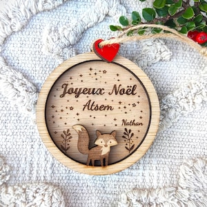 Christmas Gift for Nanny or Teacher Merry Christmas for Nanny / Godmother / Grandma / Atsem Tree Decoration Original Gift Idea Child Gift