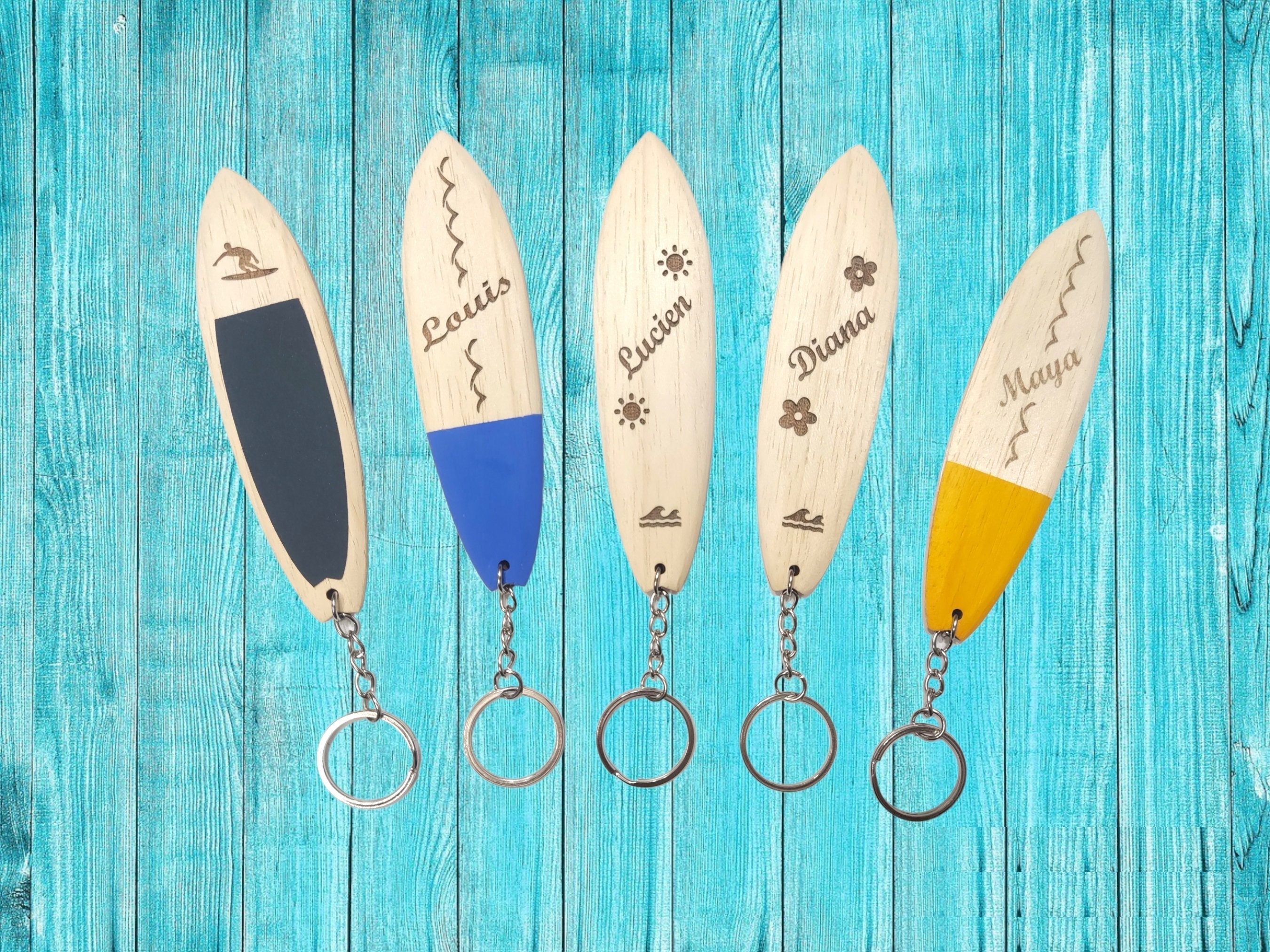 Mini wood surfboard - Etsy 日本