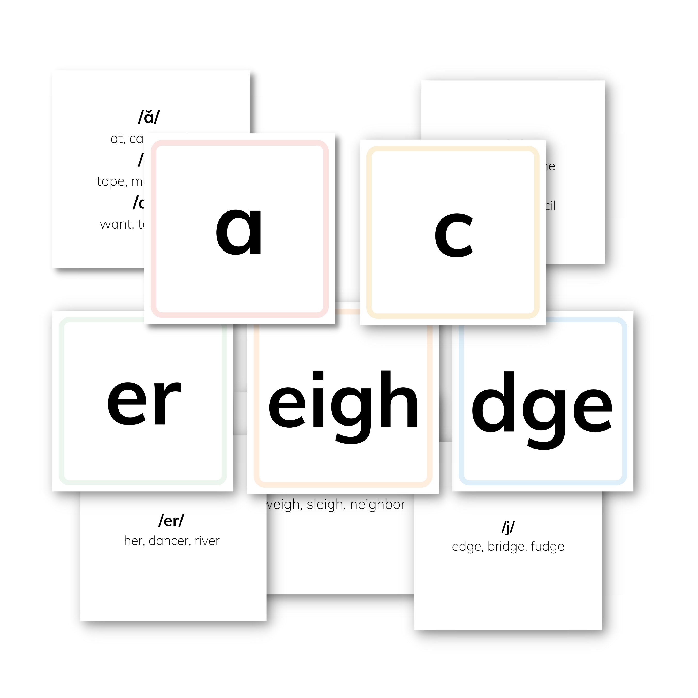 edmark level 1 flashcards