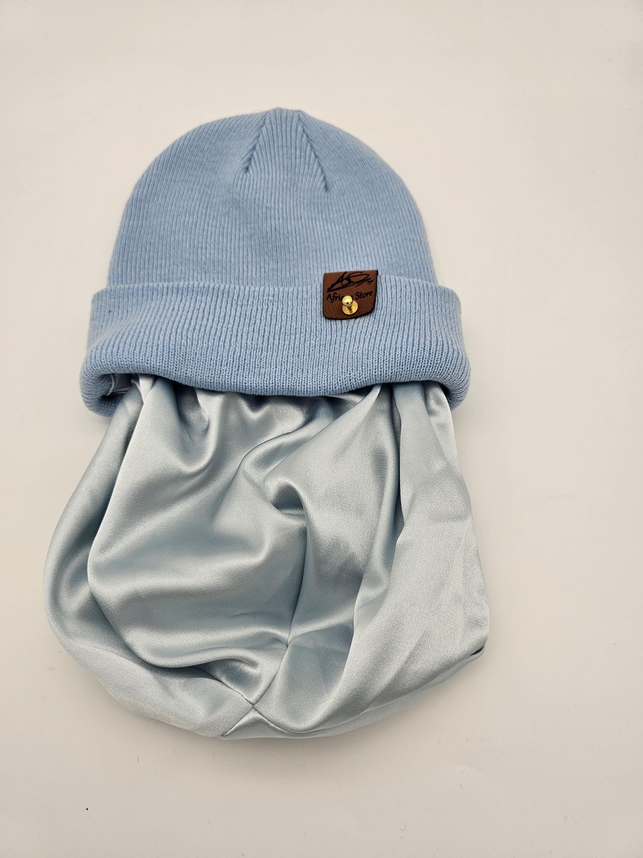 Oversized Merino Wool Beanie Satin Lined Cuffed Fisherman Hat Unisex Winter Satin Lined Beanie Fisherman - Etsy main image 3