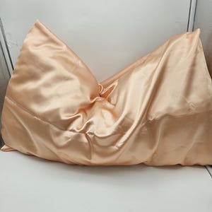 Seidiger Satin Kissenbezug,Umschlaghülle satin Kissenbezüge, Kissenhülle für Hautpflege und Haarschutz, alle Jahreszeiten-Bezug