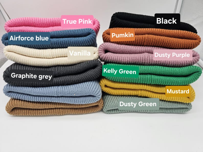 Satin gefütterte Mütze,Wintermützen für Männer,Frauen,Papa Mama Geburtstaggeschenk,satingefütterte Mützen,Beanie mit breitem Umschlag, image 2