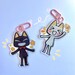 Toro & Kuro Keychains | Doko Demo Issyo | Toro Inoue Keychain - Etsy