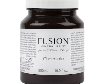 Chocolate Fusion Mineral Paint, Matte Finish, Furniture & Cabinet Paint
