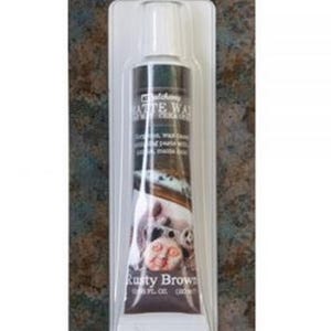 Rusty Brown Art Alchemy Matte Wax 1 tube, 20ml Redesign Wax Paste Prima Wax Furniture Wax Mixed Media Wax Gilding Wax Specialty Wax