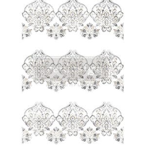 Rub on Transfers for Furniture, Redesign with Prima Decor Transfer, Furniture Transfer, Antique Damask Furniture Decals