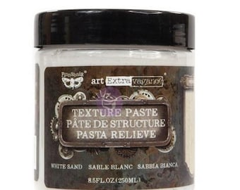 White Sand Texture Paste – 3D Mixed Media, Stencil Paste (8.5 fl. oz)